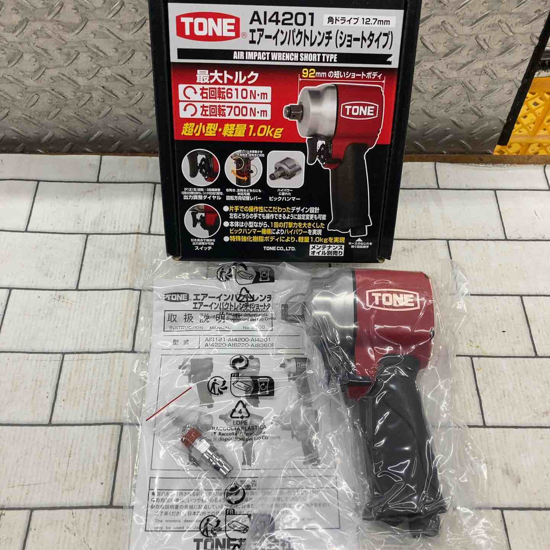 ☆トネ(TONE) エアインパクトレンチ AI4201【所沢店】