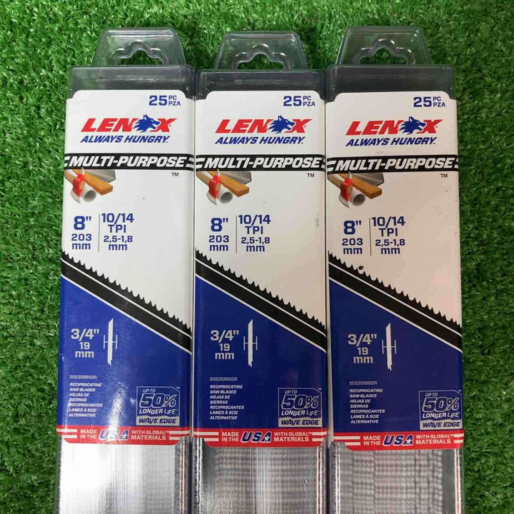 ◇レノックス(LENOX) 200mm セーバーソーブレード 25枚入 20535B850R【岩槻店】