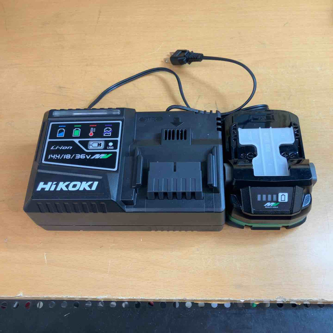 ★ハイコーキ(HIKOKI) コードレスレシプロソー CR18DA(XPZ) バッテリー 充電器付き【越谷店】