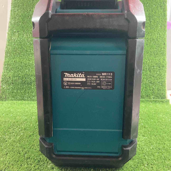 ★マキタ(makita) コードレスラジオ MR113【川崎店】