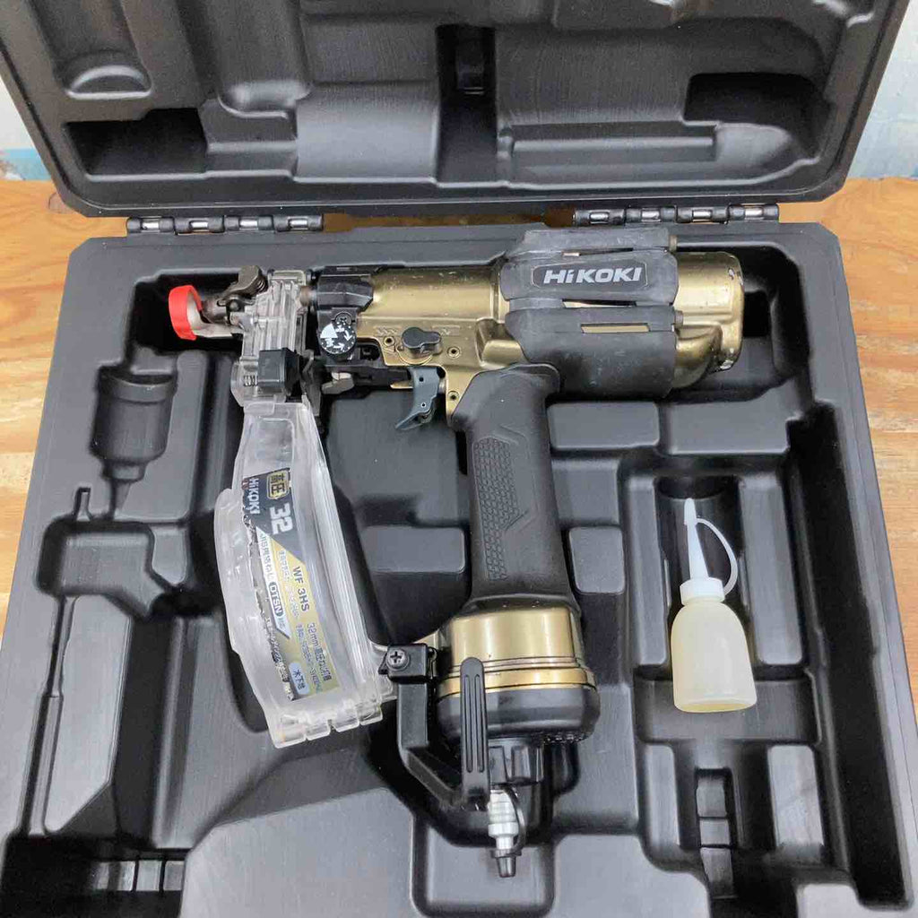 ★ハイコーキ(HIKOKI ※旧:日立工機) 高圧エアネジ打ち機 WF3HS【柏店】 ☆ハイコーキ(HIKOKI ※旧:日立工機) 高圧エアネジ打ち機 WF3HS【柏店
