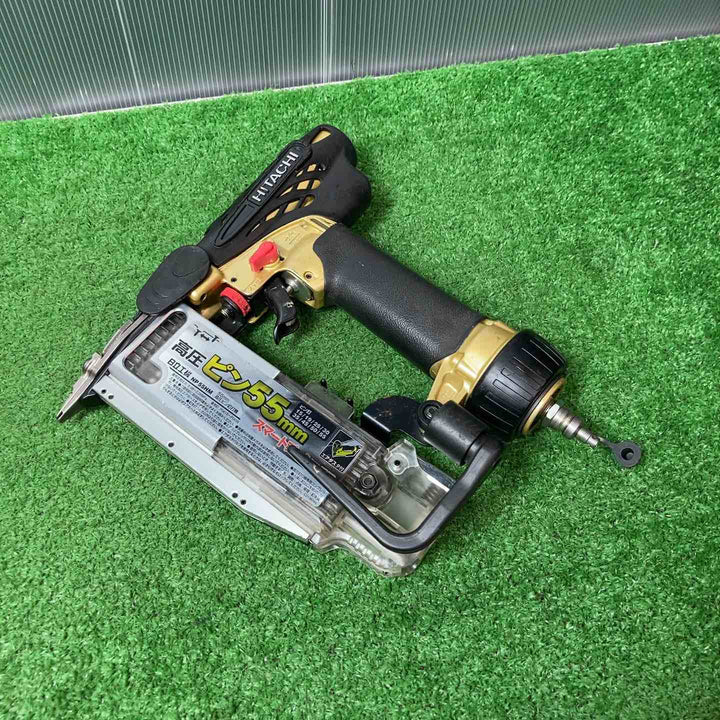 【中古品】★ハイコーキ(HIKOKI ※旧:日立工機) 高圧ピンネイラ NP55HM ◇自店メンテナンス済♪【岩槻店】
