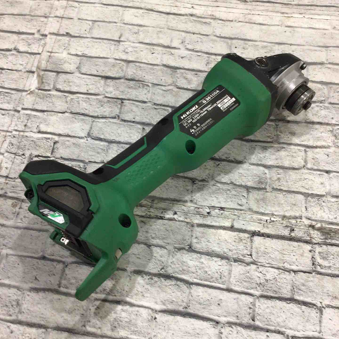 ★ハイコーキ(HIKOKI ※旧:日立工機) 100mmコードレスディスクグラインダ G3610DA(NN)【川口店】