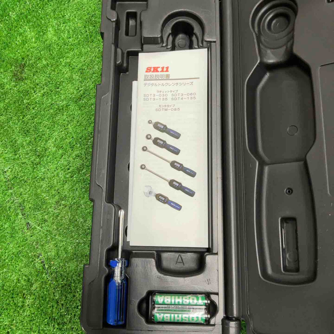 ◇SK11 デジタルトルクレンチ 差込角 9.5mm 3~60N・m SDT3-060【草加店】