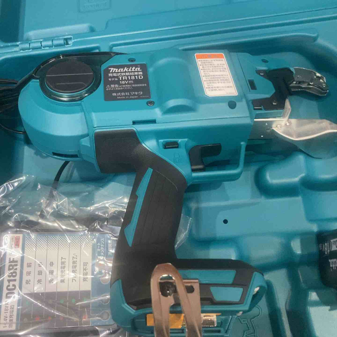 ★マキタ(makita) コードレス鉄筋結束機 リバータイア TR181DRGX【町田店】