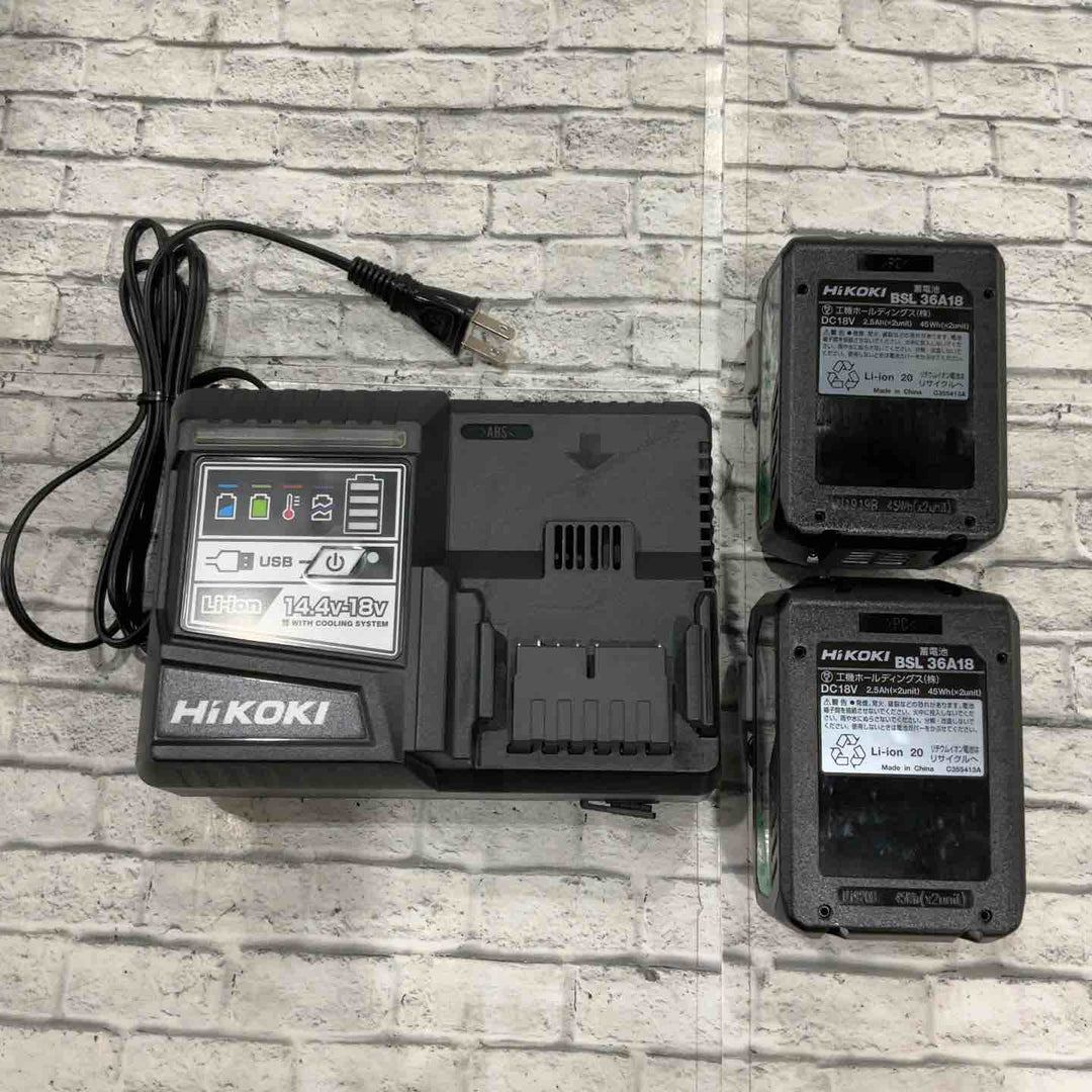 ★ハイコーキ(HIKOKI ※旧:日立工機) コードレスドリルドライバー DS36DA(2XP)【川口店】