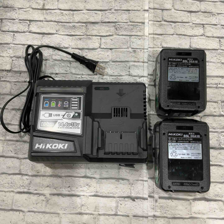 ★ハイコーキ(HIKOKI ※旧:日立工機) コードレスドリルドライバー DS36DA(2XP)【川口店】