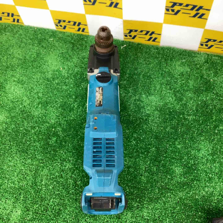 マキタ(Makita) 13mm充電式アングルドリル 18V バッテリ・充電器別売 ケース付 DA450DZK 青【越谷店】