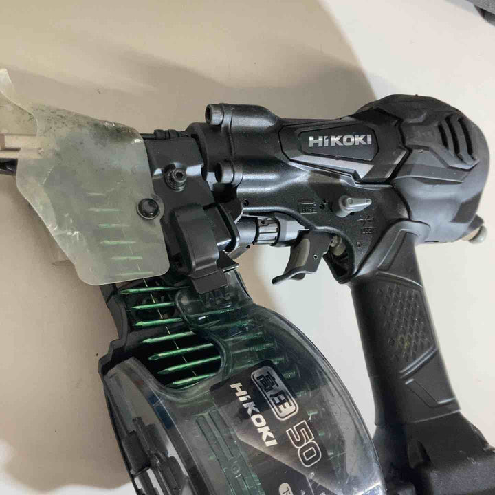 ★ハイコーキ(HIKOKI ※旧:日立工機) 高圧エア釘打ち機 NV50HR2(S)【戸田店】