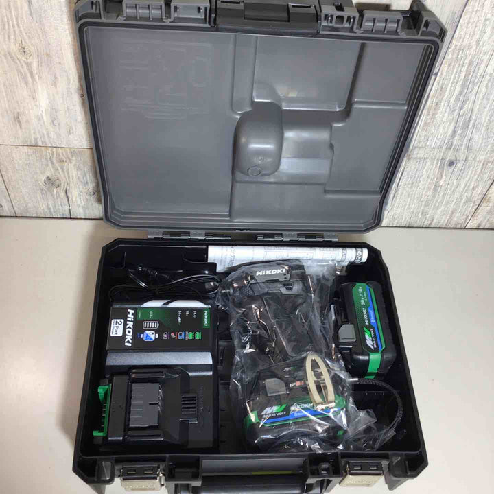 ★ハイコーキ(HIKOKI ※旧:日立工機) コードレスインパクトドライバ ストロングブラック WH36DD(2XHBSZ)【戸田店】
