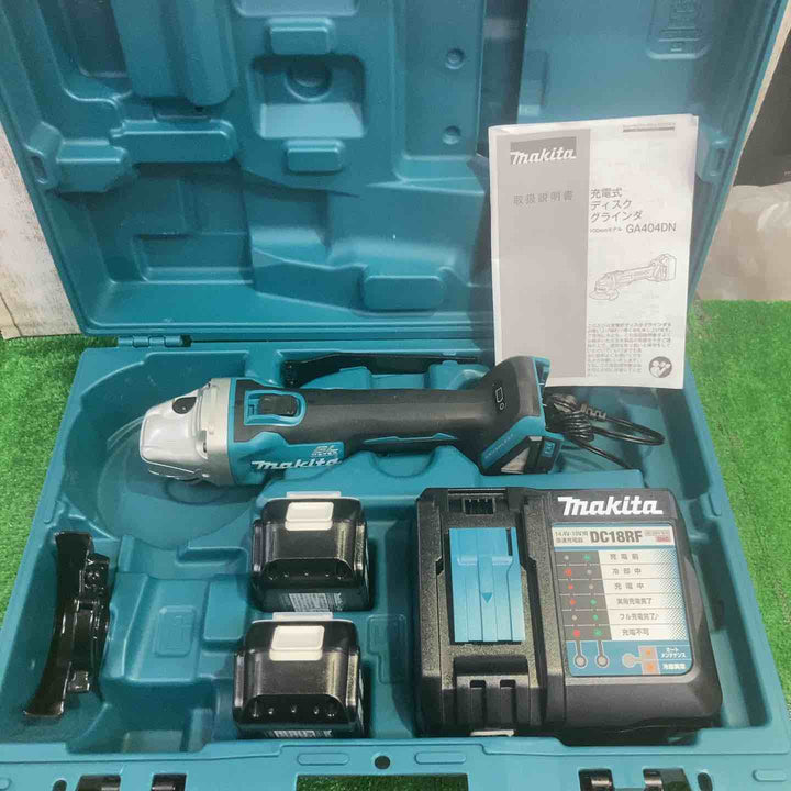 マキタ(makita) 100mmコードレスディスクグラインダ GA404DRGXN【町田店】