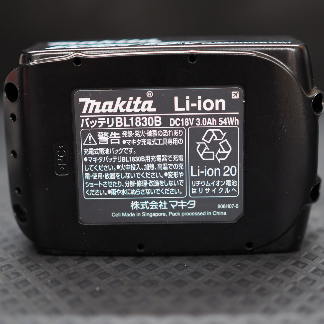 【未使用品】マキタ/makita リチウムイオンバッテリー 18V/3.0Ah BL1830B【鴻巣店】