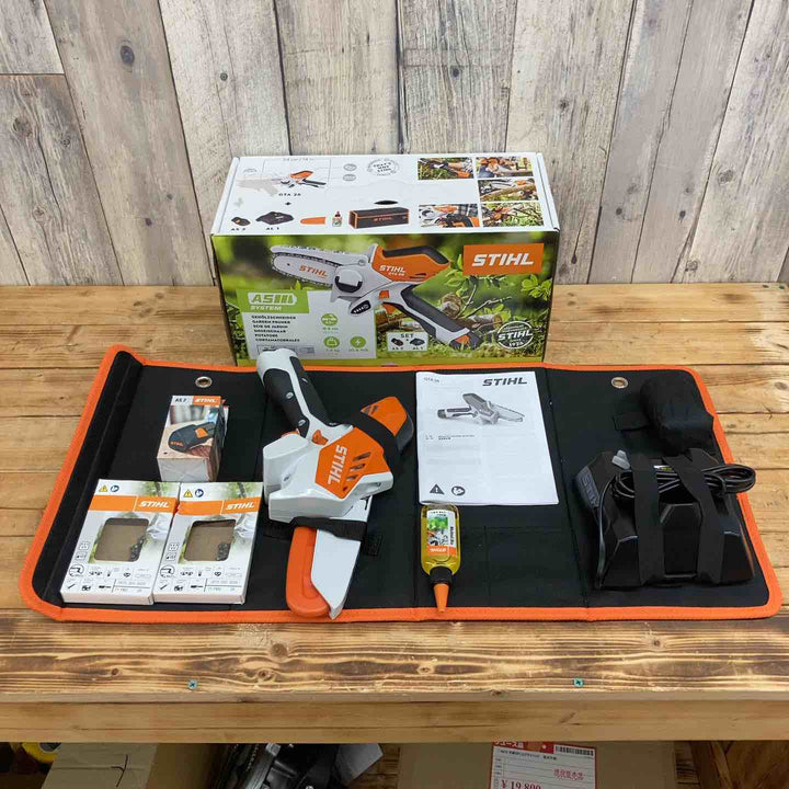 【タイムセール】　【未使用品】STIHL/スチール バッテリーガーデンカッター チェーンソー GTA26【東大和店】
