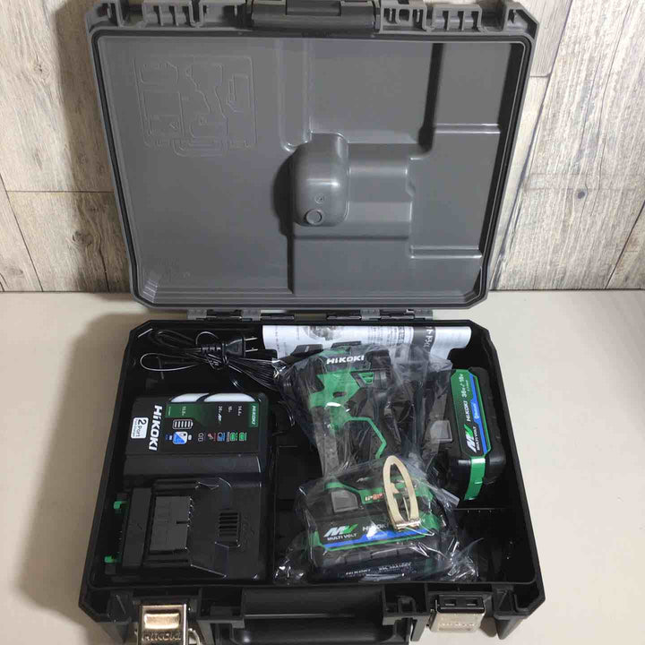 ★ハイコーキ(HIKOKI ※旧:日立工機) コードレスインパクトドライバ アグレッシブグリーン WH36DD(2XHLSZ)【戸田店】