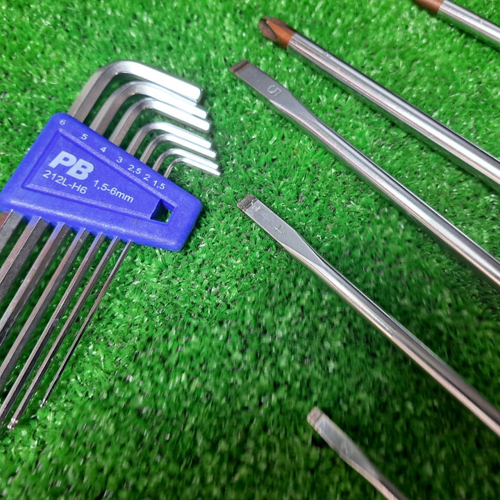 PBスイスツール/PB SWISS TOOLS 六角棒レンチ、プラスドライバー、マイナスドライバー等 10点まとめ【岩槻店】