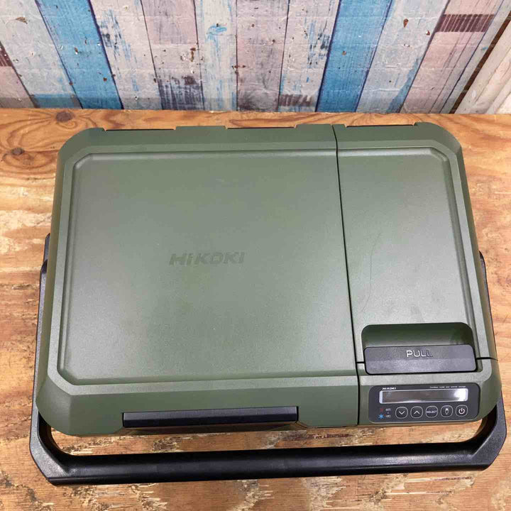 ◇ハイコーキ(HIKOKI ※旧:日立工機) コードレス冷温庫 UL18DD フォレストグリーン 本体のみ【柏店】