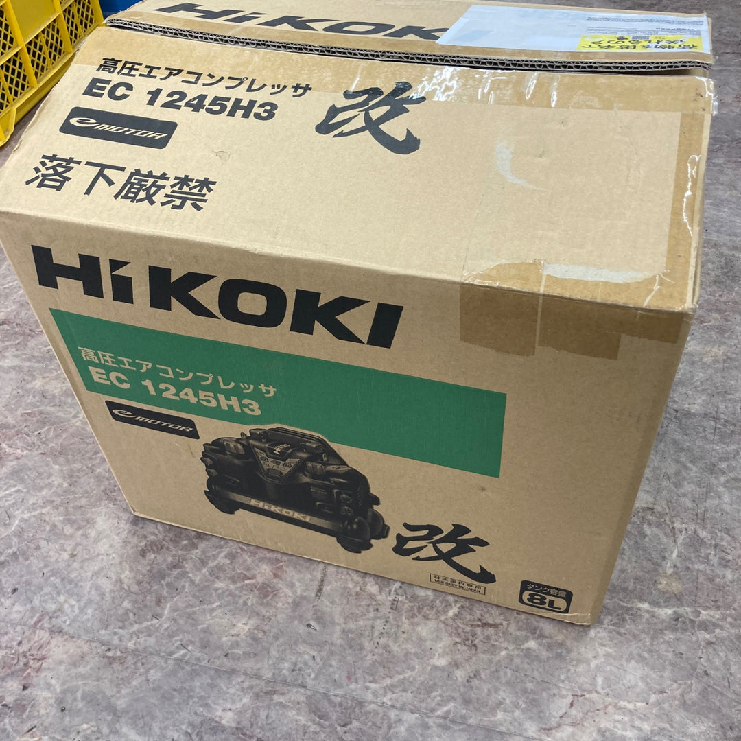 ★ハイコーキ(HIKOKI ※旧:日立工機) 高圧専用エアコンプレッサー EC1245H3(CS)【所沢店】