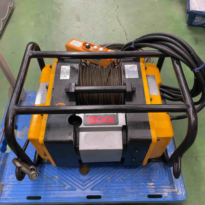 【店頭受取り限定】リョービ(RYOBI) 定置式電動ウィンチ WI-200【桶川店】