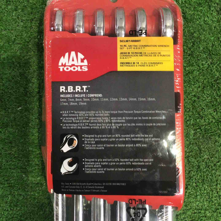 MACTOOLS マックツールズ メトリックコンビネーションレンチ SCML14RBRT【町田店】