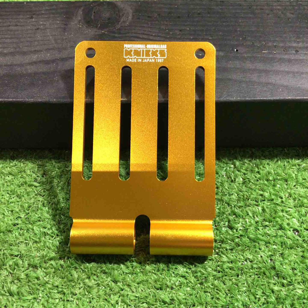 KNICKS ニックス アルミ総削り出しベルトループ ゴールド ALU-15L-GO【川口店】