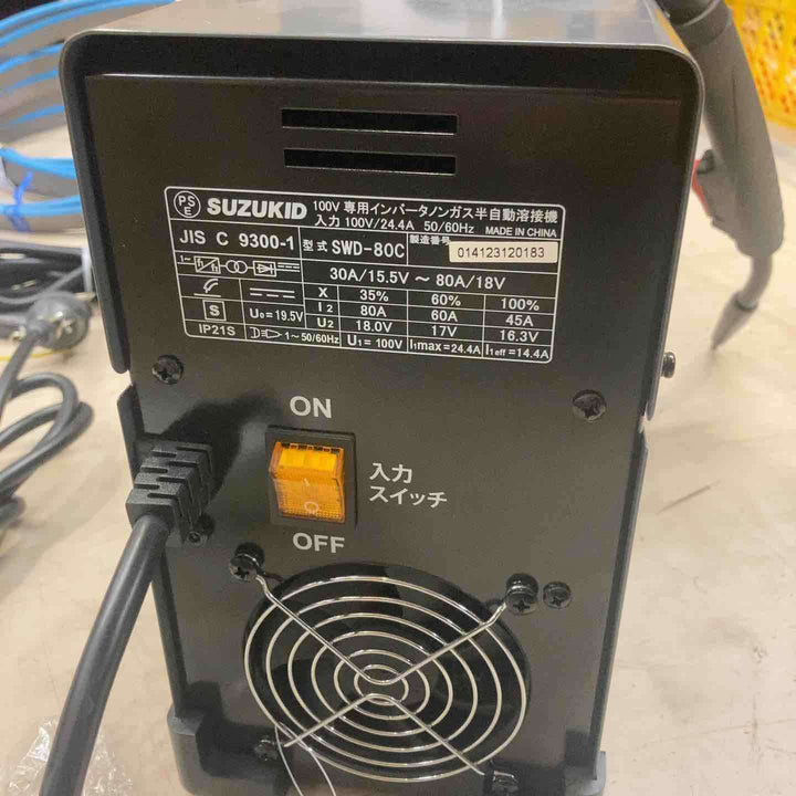 ◇スズキッド(SUZUKID) 半自動溶接機 SWD-80C Welday80【町田店】