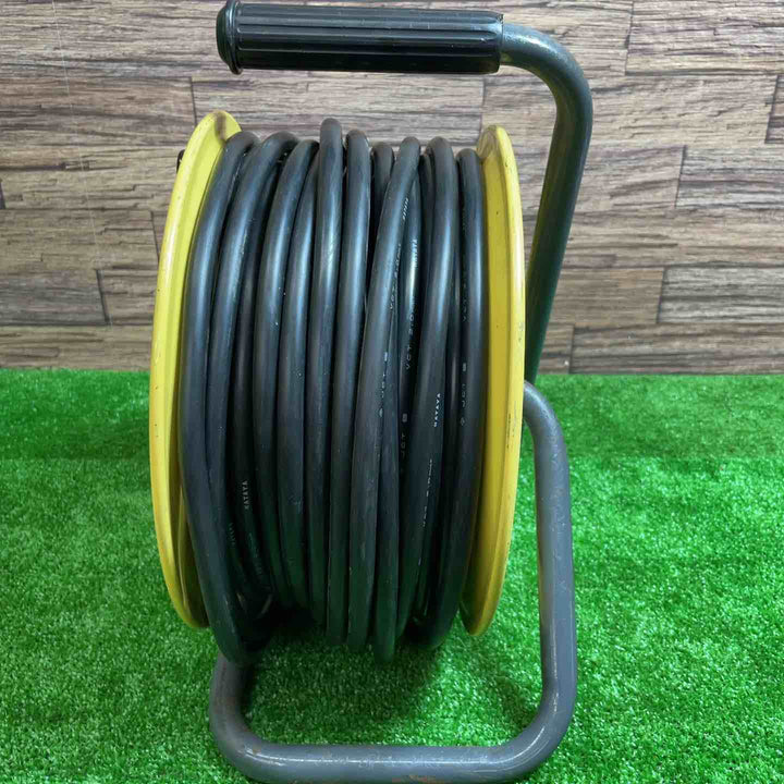 ハタヤ(HATAYA) 屋外用100V型コードリール 30ｍ ブレーカー付き BE-30K レインボーリール【桶川店】