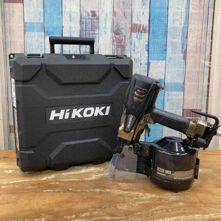 ★ハイコーキ(HIKOKI ※旧:日立工機) 高圧エア釘打ち機 NV90HR2(S)【柏店】