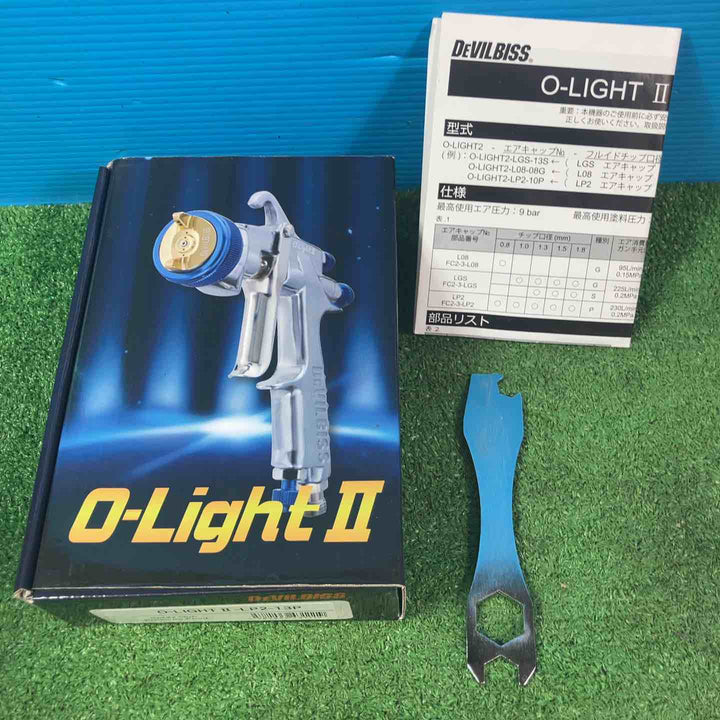 ◇DeVILBISS スプレーガン KBⅡ LA-2484 O-LIGHTⅡ-LP2-13P【岩槻店】