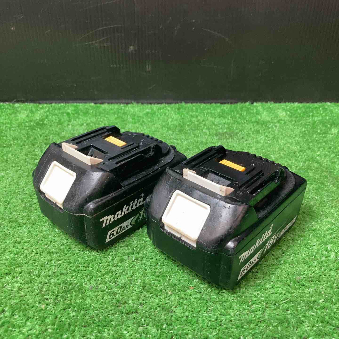 【中古品】★マキタ(makita) コードレス丸のこ HS474DRGXB 18V6.0Ahバッテリー2個付き♪【岩槻店】
