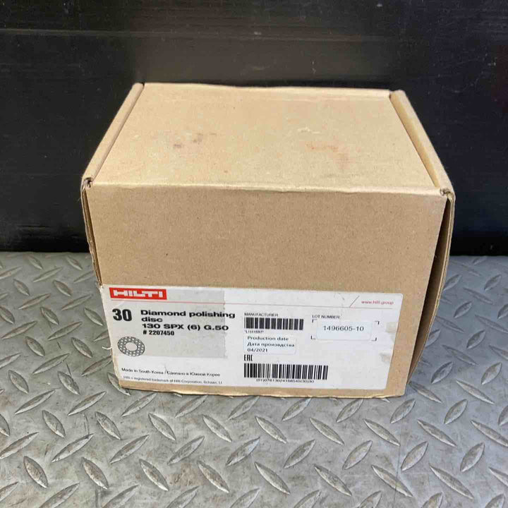 ◇ヒルティ(HILTI) 130 SPX  SPX 仕上げパッド (130mm)　30枚入り #2207450【草加店】