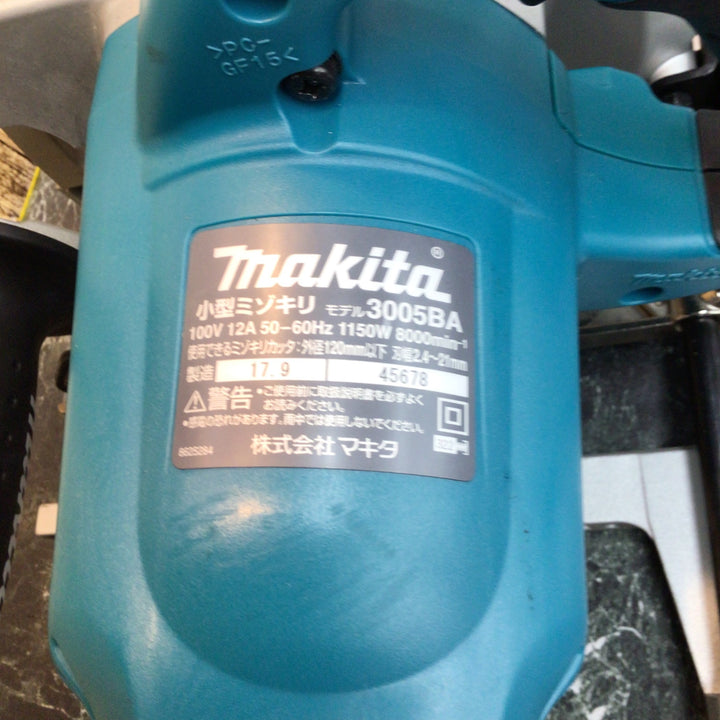 ☆マキタ(makita) 小型ミゾキリ 溝切  3005BA【八潮店】