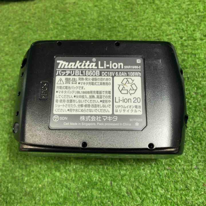 【10個セット】マキタ(makita) リチウムイオンバッテリー 18V/6.0Ah BL1860B【藤沢店】