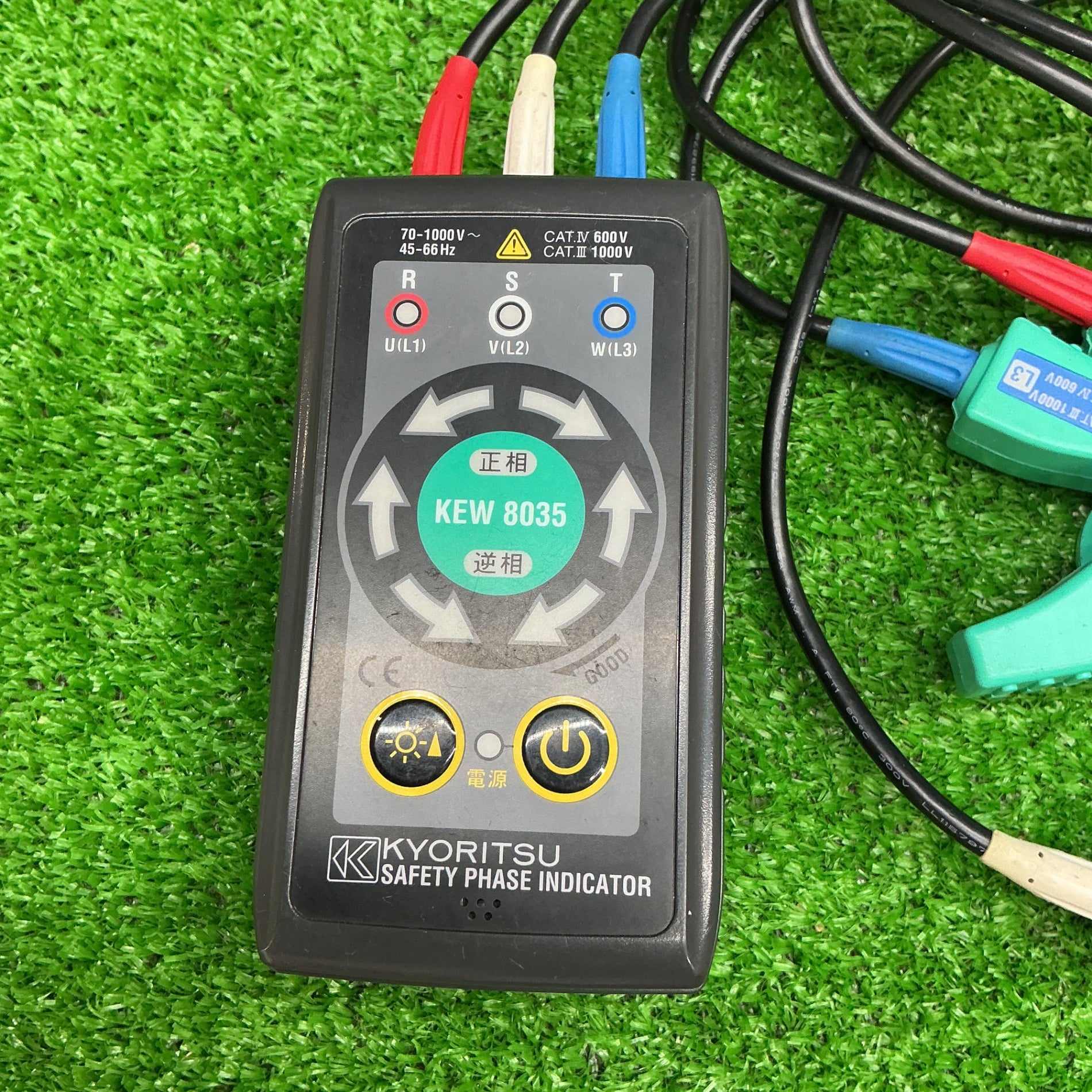 ◇共立電気計器(KYORITSU) 非接触検相器 KEW8035【電材館越谷店