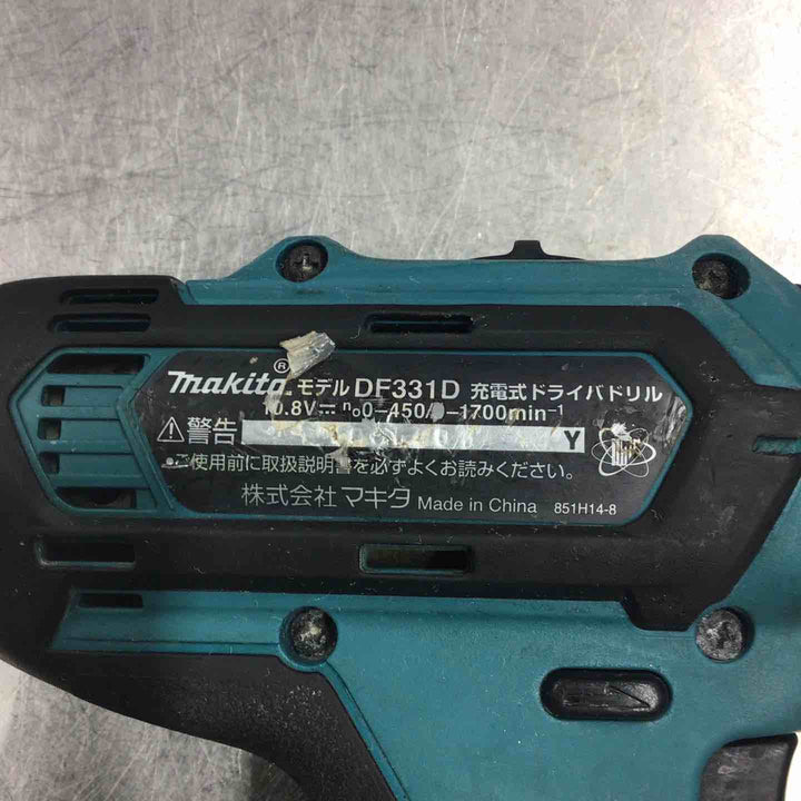☆マキタ(makita) コードレスドリルドライバー DF331DZ【戸田店】
