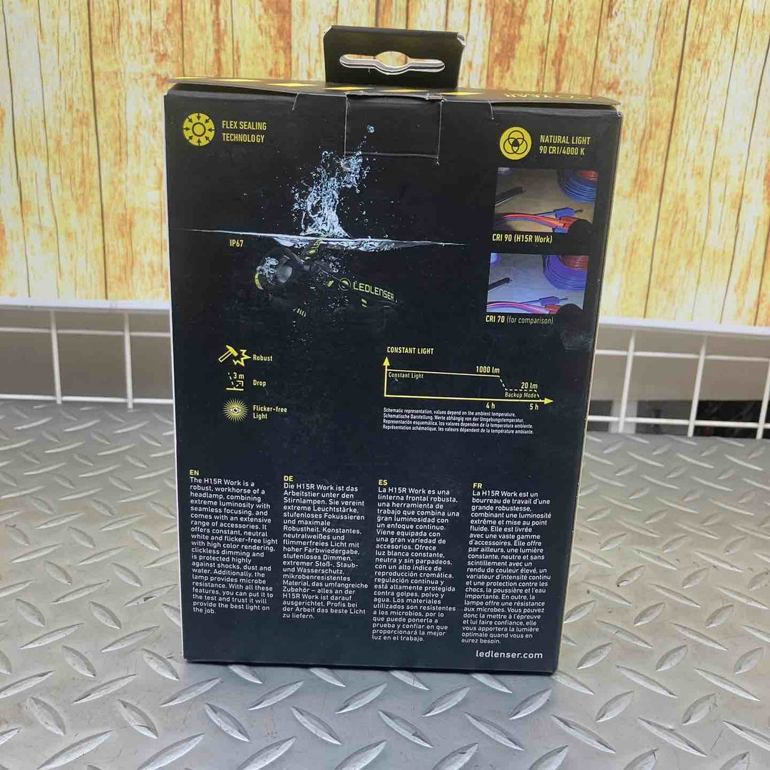 ◇LED LENSER レッドレンザー H15R Work LEDヘッドライト【川崎店】