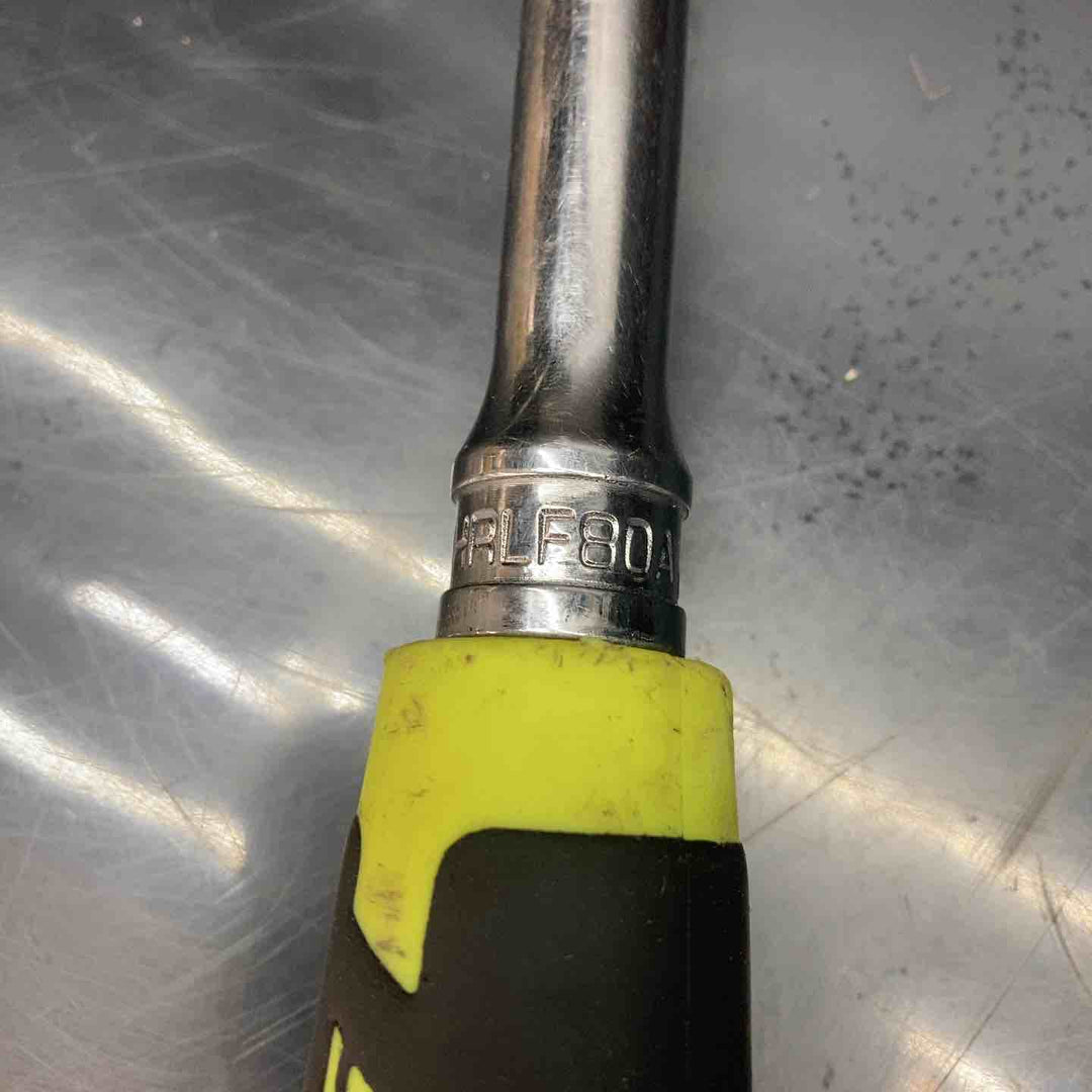 ★スナップオン(Snap-on) 3/8"クイックリリースフレックスヘッドラチェット FHRLF80A イエロー【川越店】