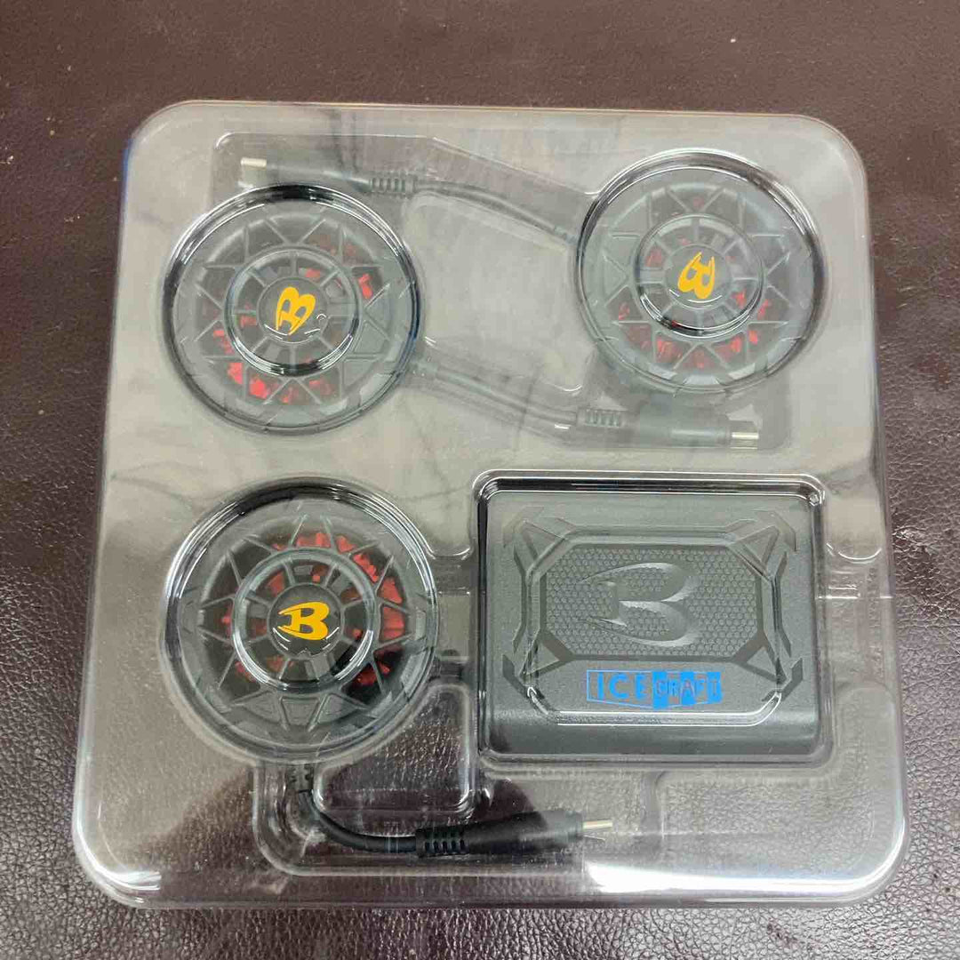 【未使用品(店頭展示品)】 BURTLE バートル アイスクラフト ベスト＆ペルチェセット(ユニセックス) ブラック IC101S 35 F 【東大和店】