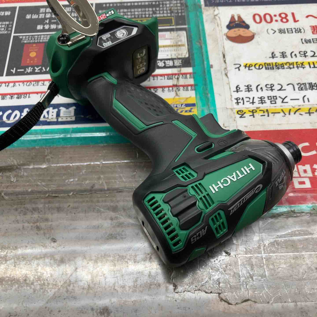 ★ハイコーキ(HIKOKI ※旧:日立工機) コードレス インパクトドライバー WH18DDL2(NN)(L)【戸田店】