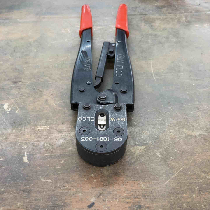ELCO 06-2101-52 圧着工具 AWG22-28 ハンドプレス 圧着端子ペンチ【戸田店】