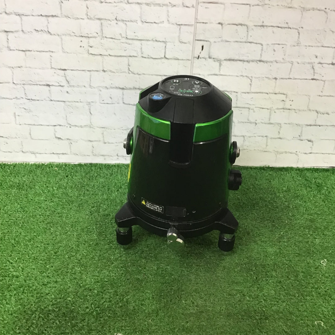 〇シンワ測定(Shinwa Sokutei) グリーンレーザー墨出し器 LASER ROBO LEXIA レーザーロボ LEXIA31 70843【町田店】