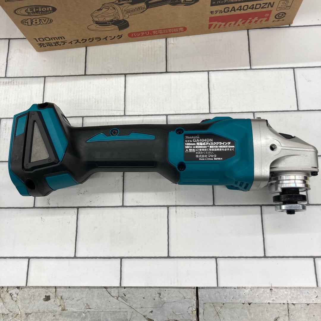 ☆マキタ(makita) 100mmコードレスディスクグラインダ GA404DZN (GA404DN)【所沢店】