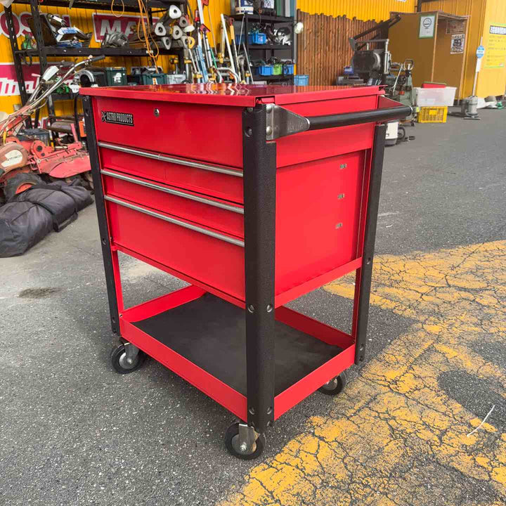 【店頭受取り限定】アストロプロダクツ 4段引き出し付きツールワゴン W930×D520×H1200mm【桶川店】