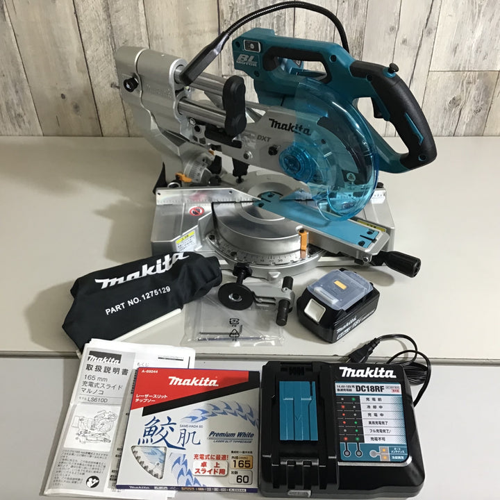 【未使用品】★送料無料★マキタ makita 18V コードレススライドマルノコ LS610DRG【戸田店】