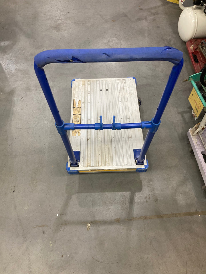 【店頭受取り限定】▼アルインコ 折りたたみ台車おさ丸くん KWK100　最大積載質量100kg　ネットポケット欠品【川口店】