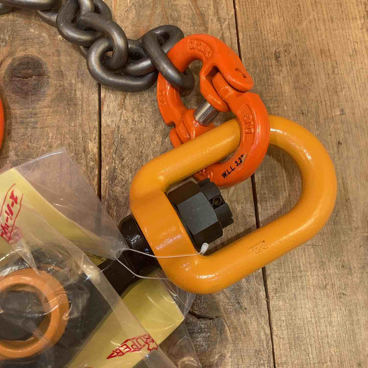 【未使用品】スーパーツール/コンドーテック チェーンスリング スーパーロックフック SLH-3S マスターリンク付き 使用荷重3t 03501KSLH3S1S5【所沢店】