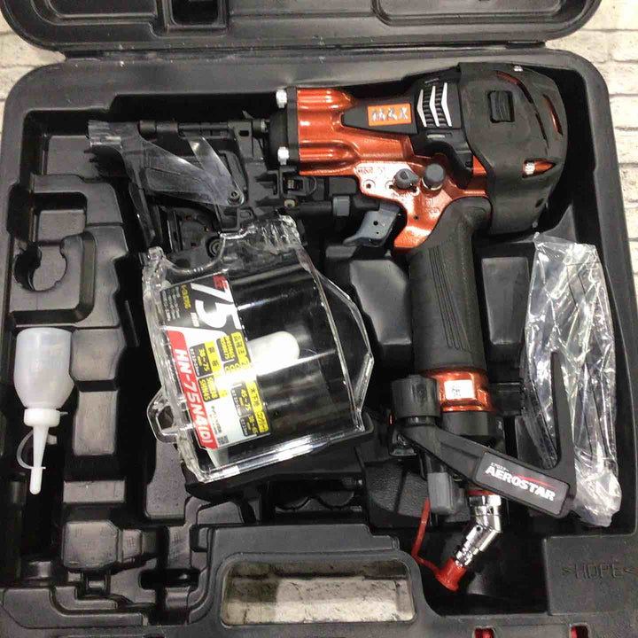 ★マックス(MAX) 高圧エア釘打ち機 HN-75N4(D)-R【川口店】