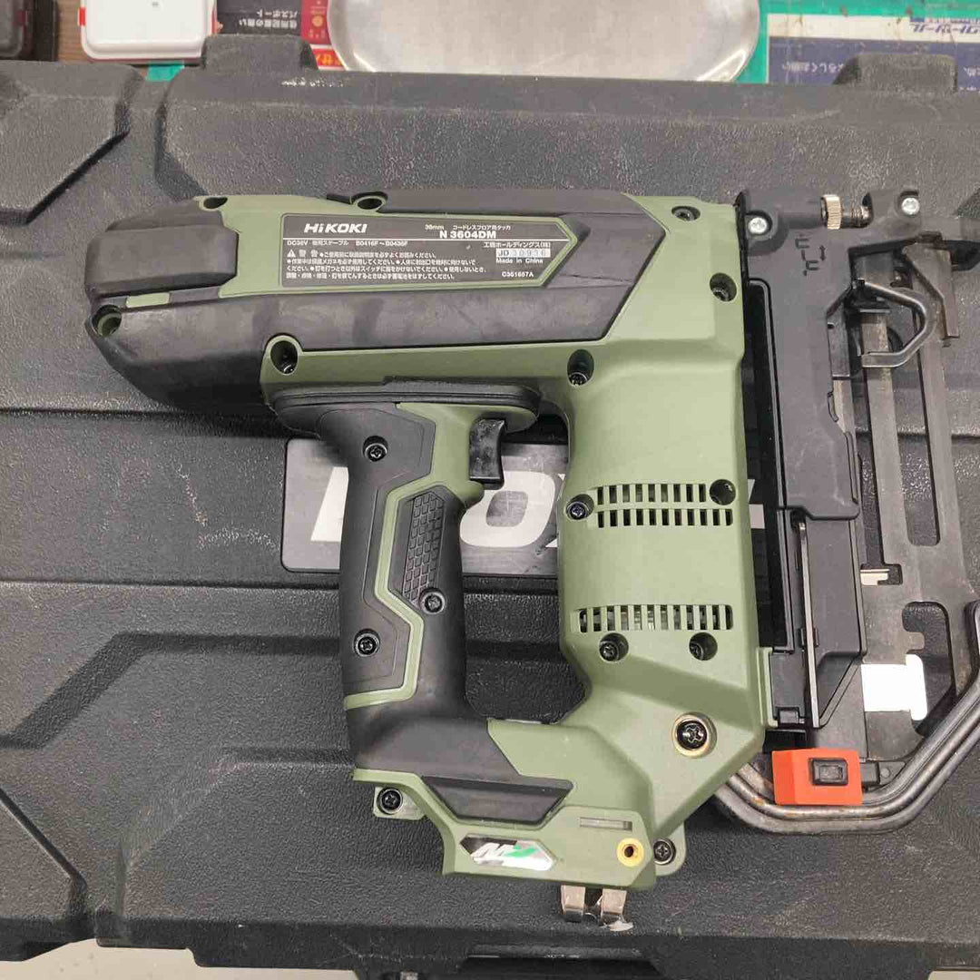 ★ハイコーキ(HIKOKI ※旧:日立工機) コードレスフロアタッカー N3604DM(NNK)　36V【戸田店】