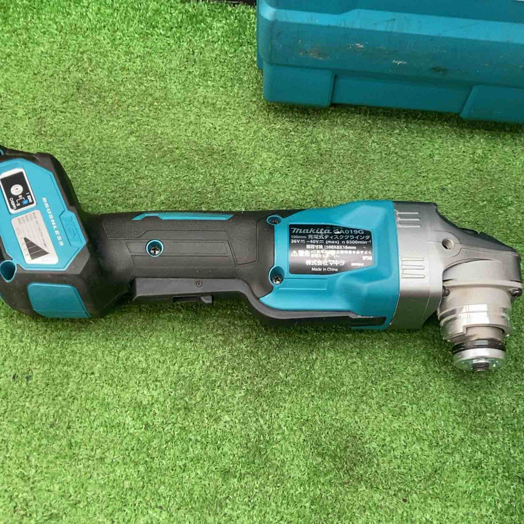 マキタ(makita) 100mmコードレスディスクグラインダ GA019GRMX 回転数	3000~8500(min-1)[回転/分] 動作確認済み【川越店】