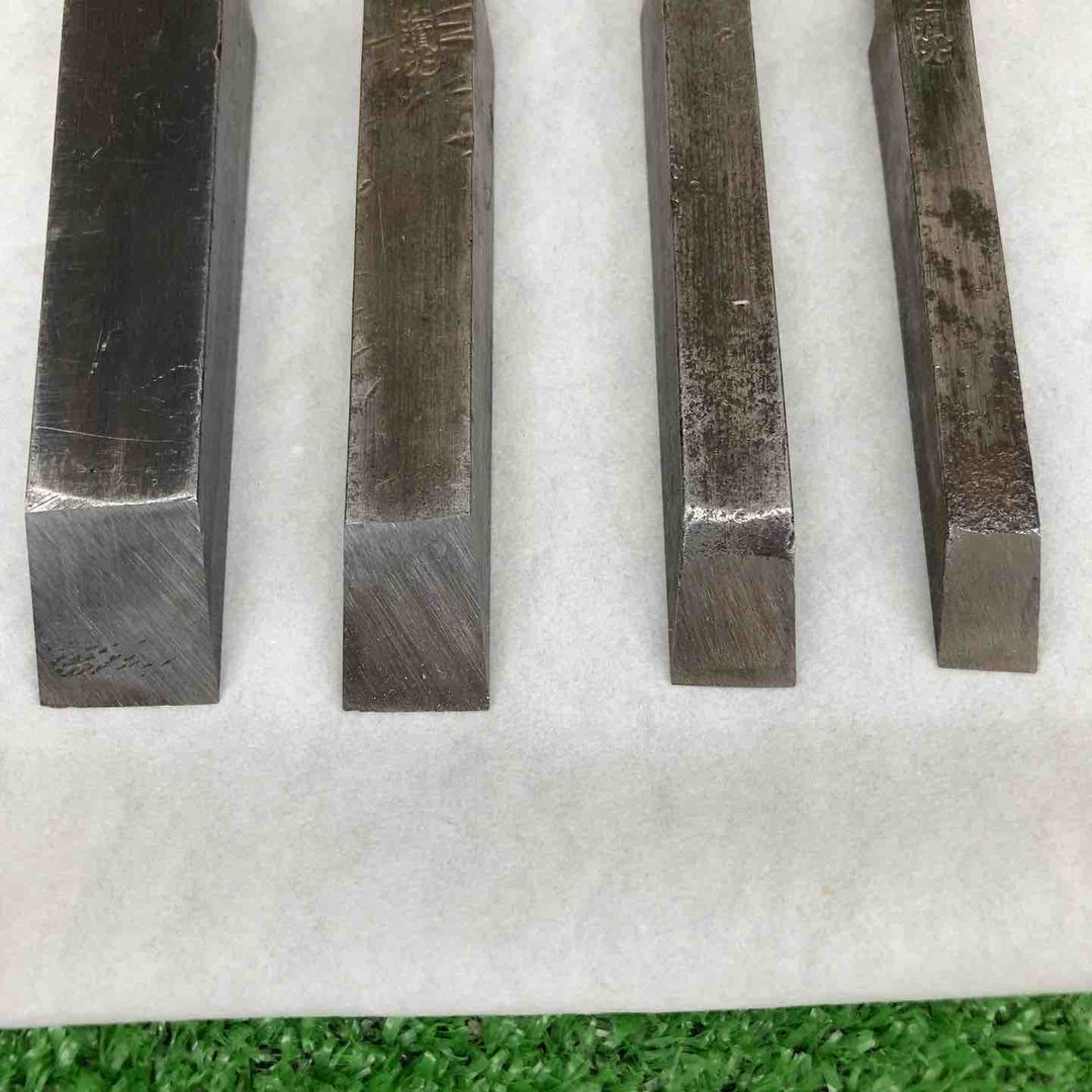 【中古・現状品】 鑿 のみ 左賴光 左頼光 ＊8本組 【鴻巣店】