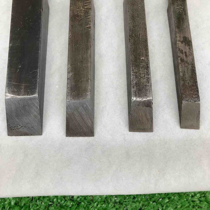 【中古・現状品】 鑿 のみ 左賴光 左頼光 ＊8本組 【鴻巣店】